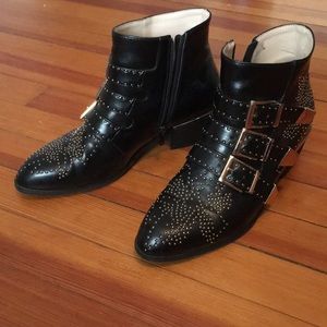 Jessica Buurman Ankle Boots - Chloe Suzanna Dupes